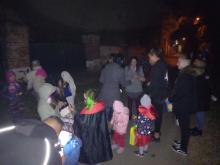 Falu halloween kör séta