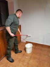 Klub helység festése