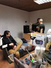 Klub helység festése